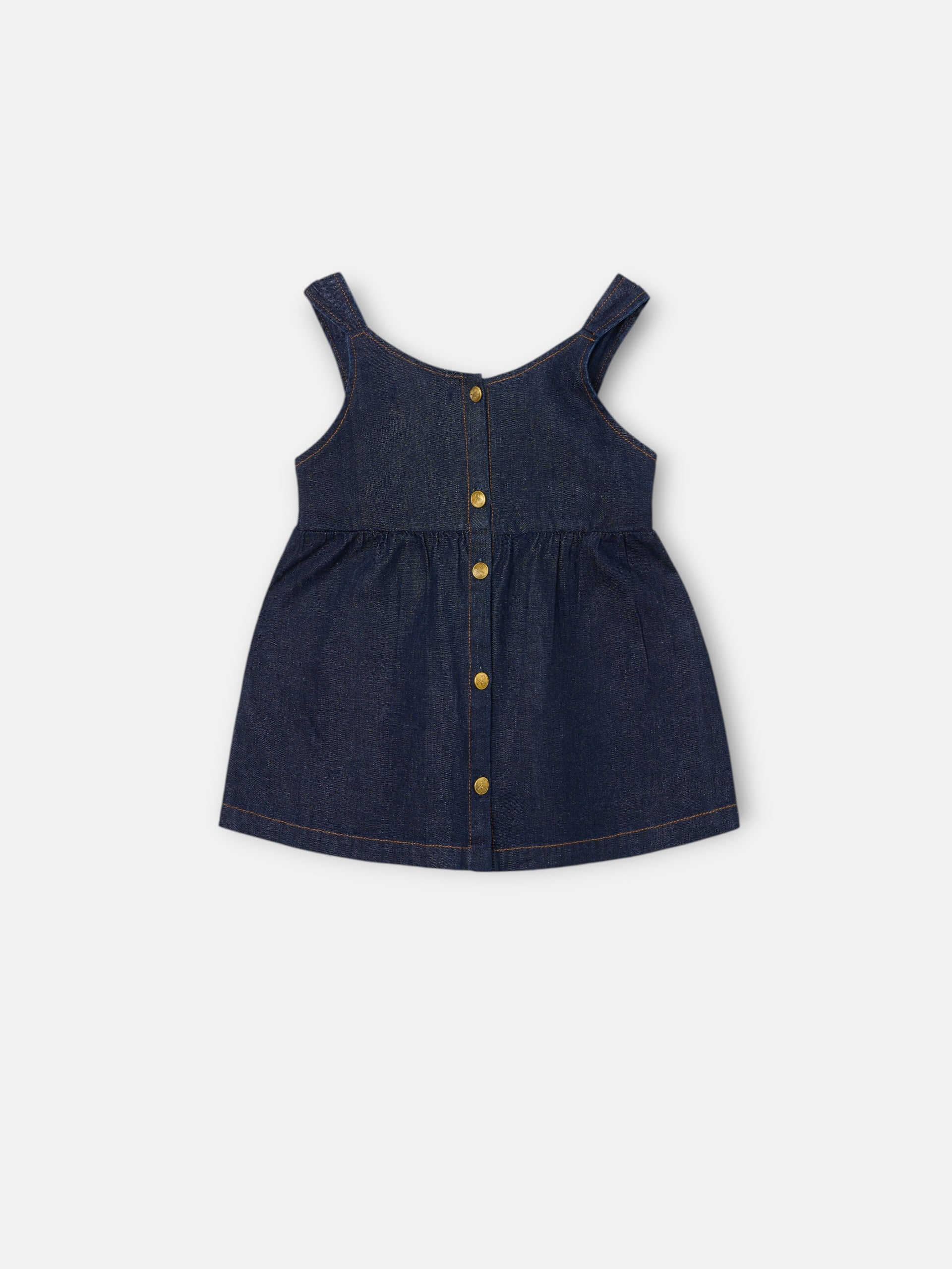 Top girl denim azul