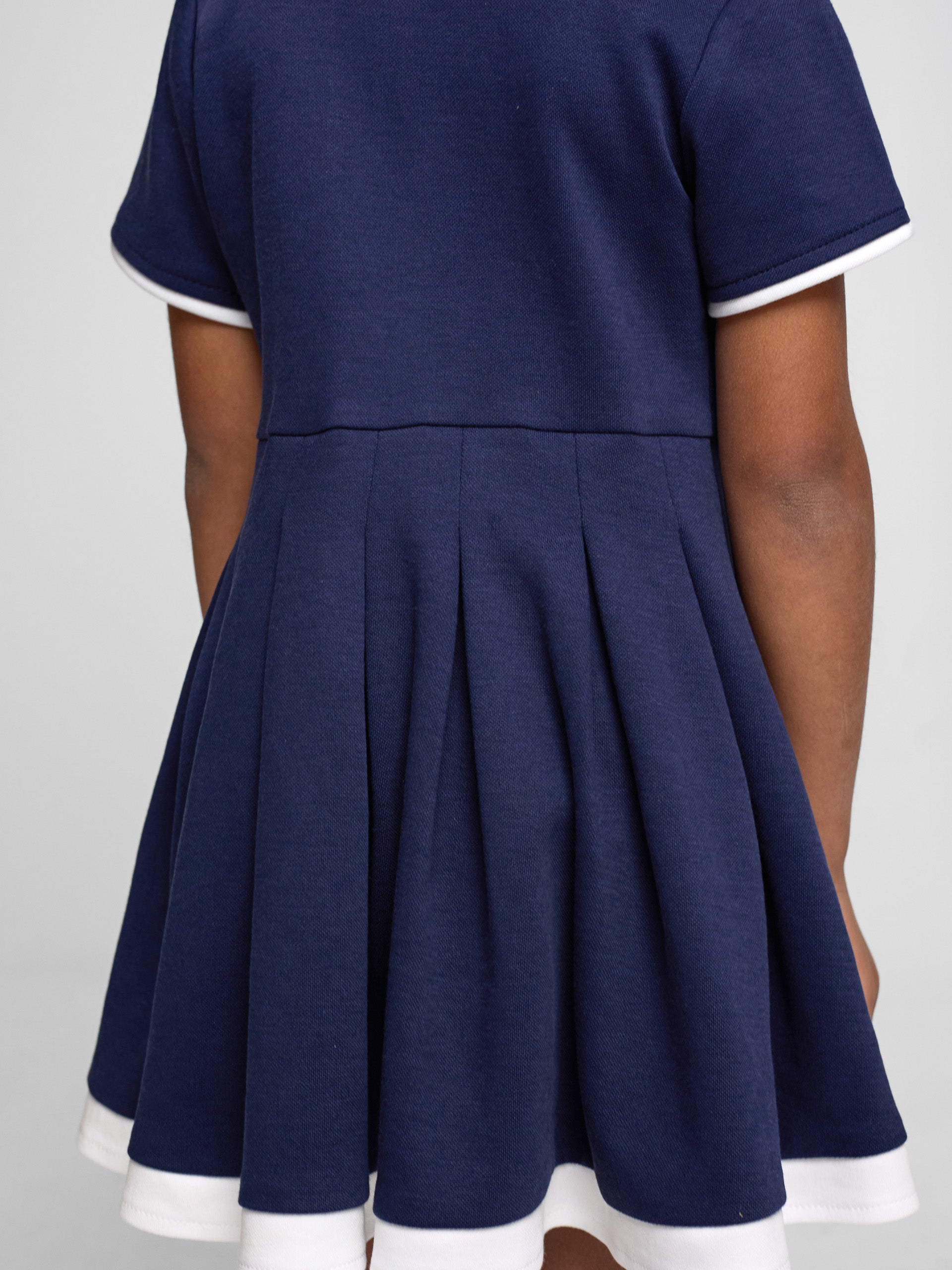 Vestido girl punto azul marino