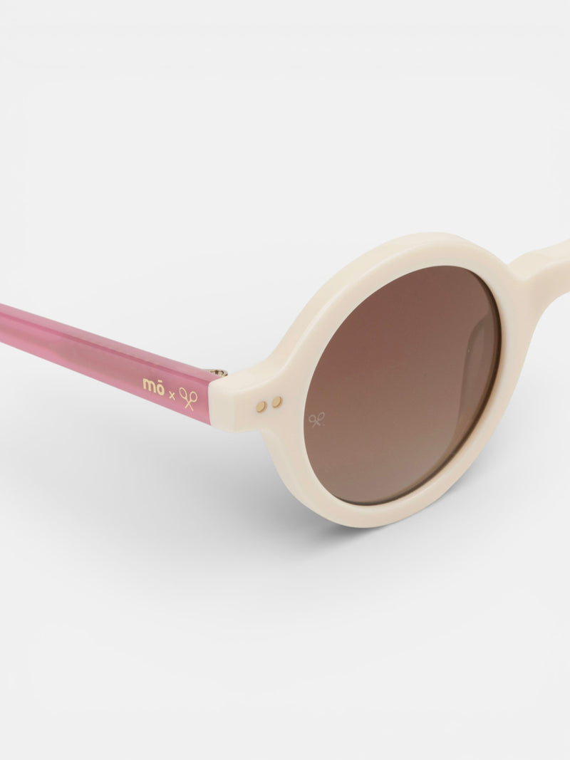 Gafa de sol MOXSILBON morgana crema y rosa