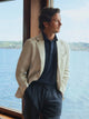 White comfort blazer