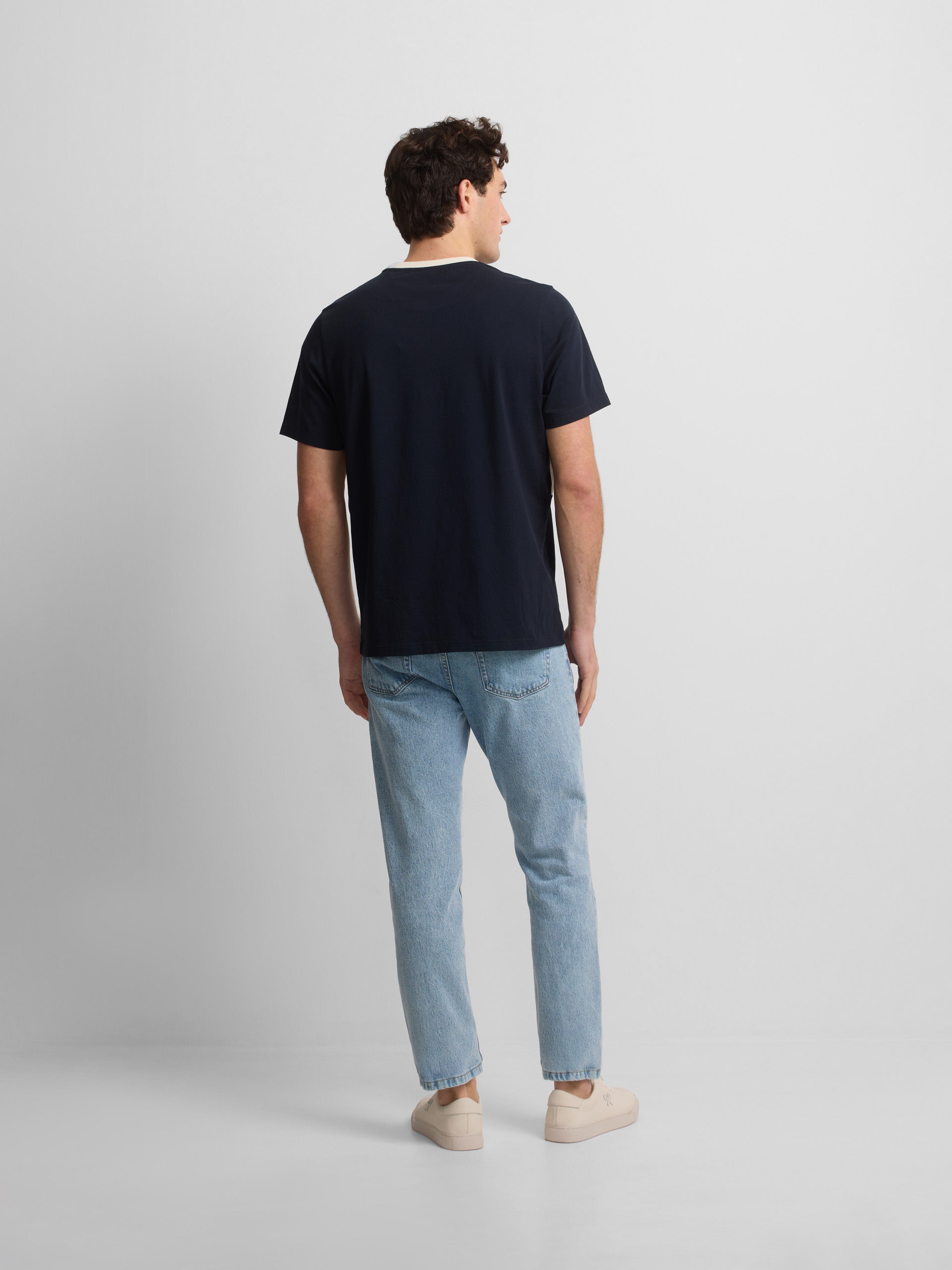 Camiseta raya horizontal cruise azul marino