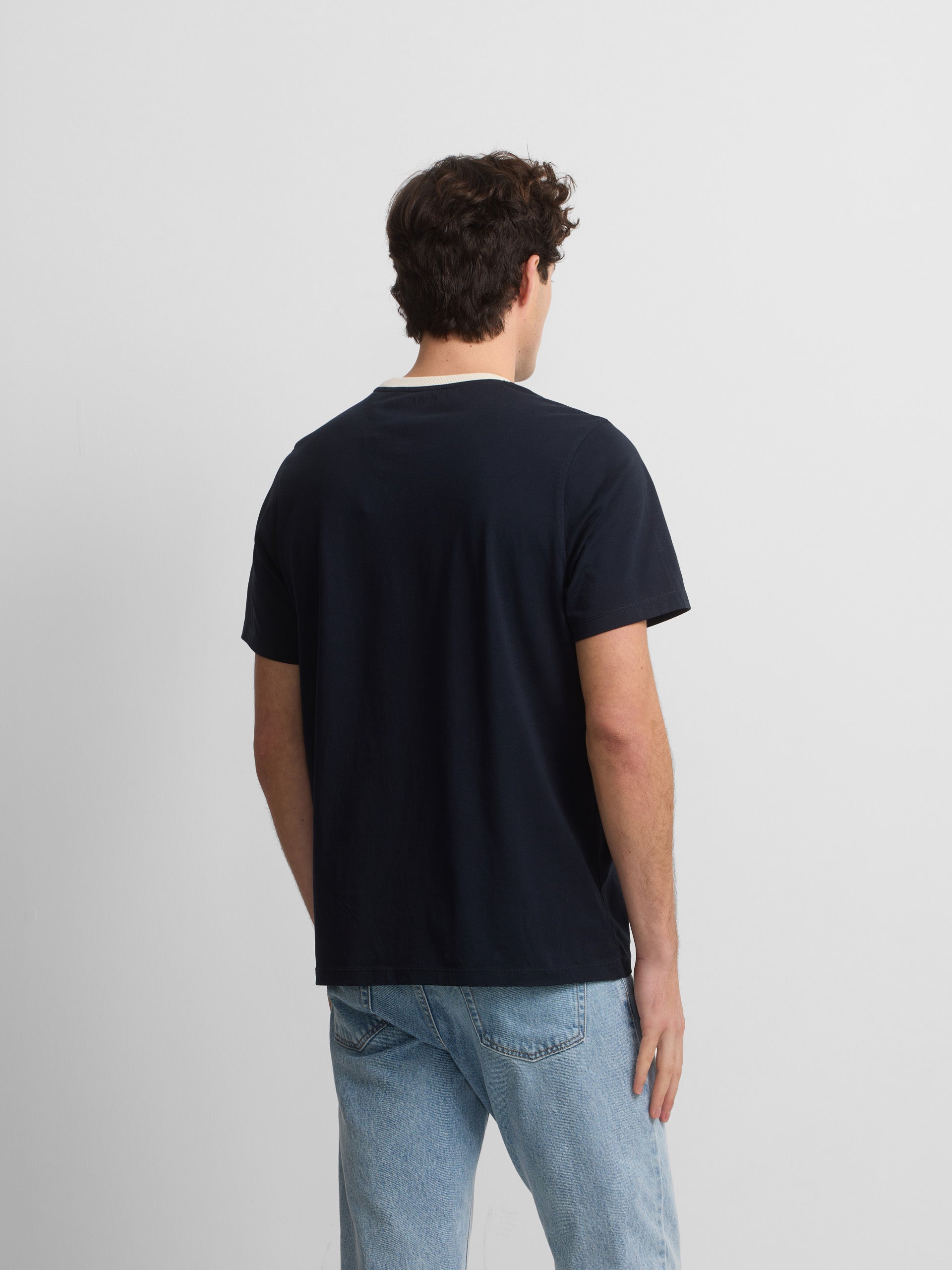 Camiseta raya horizontal cruise azul marino