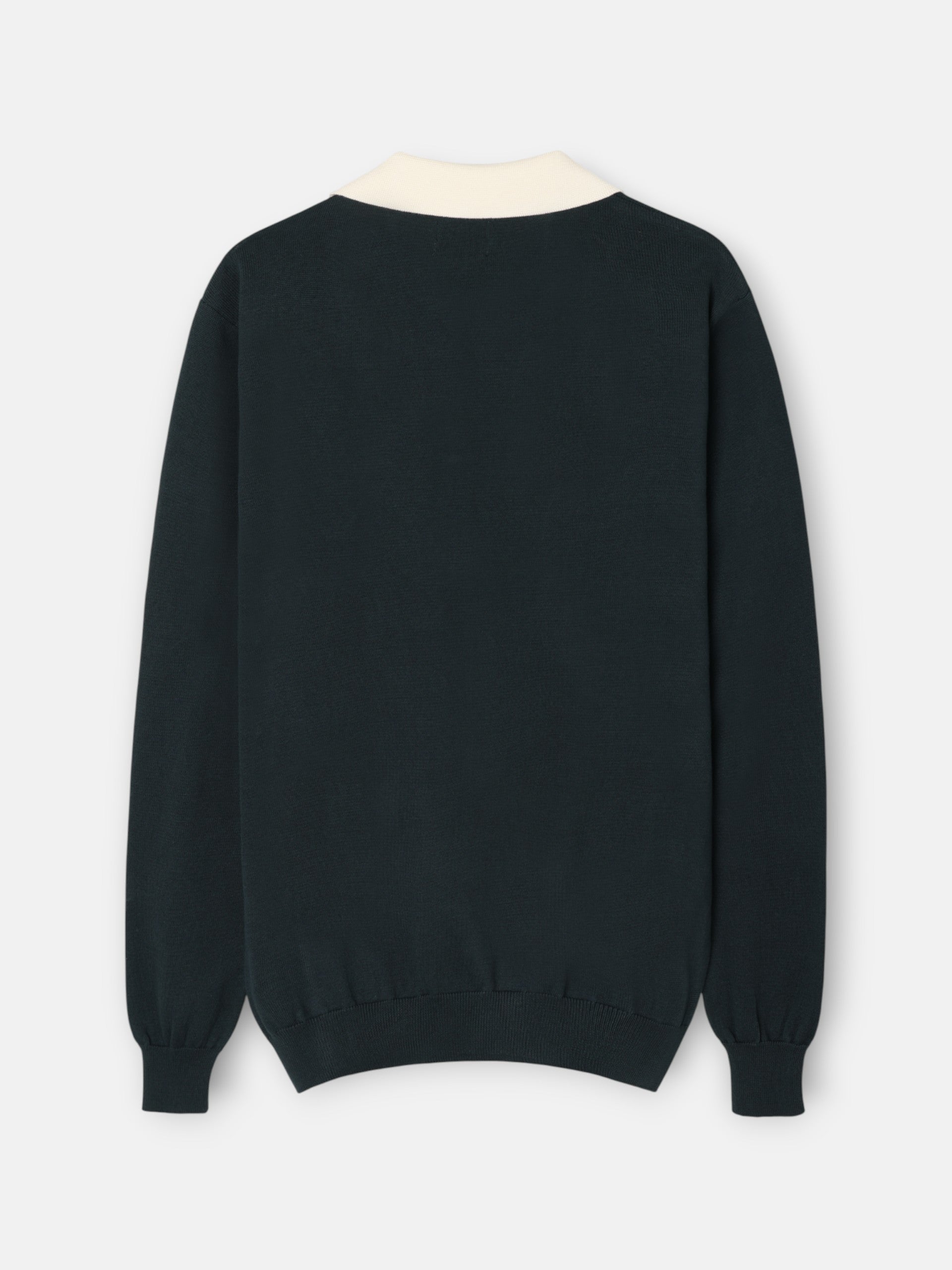 Pull col polo cruise vert