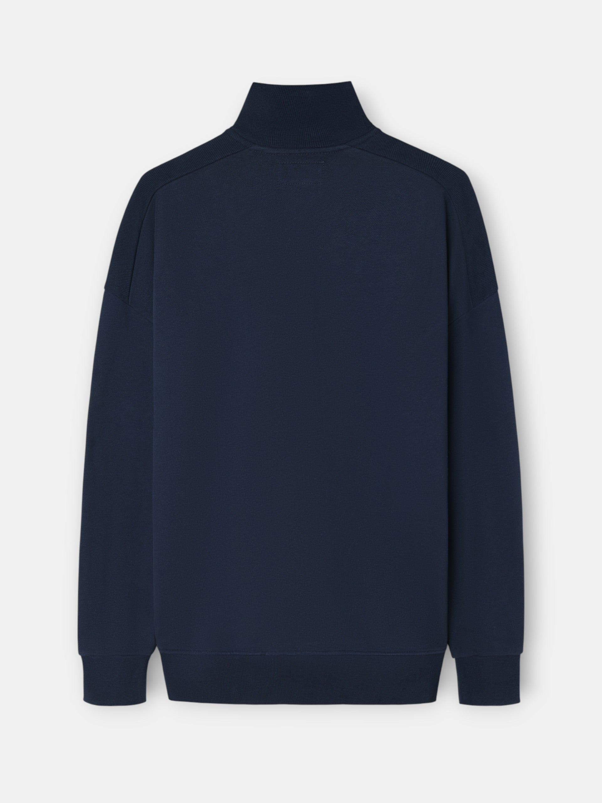 Sweat-shirt à demi-fermeture éclair cruise bleu marine