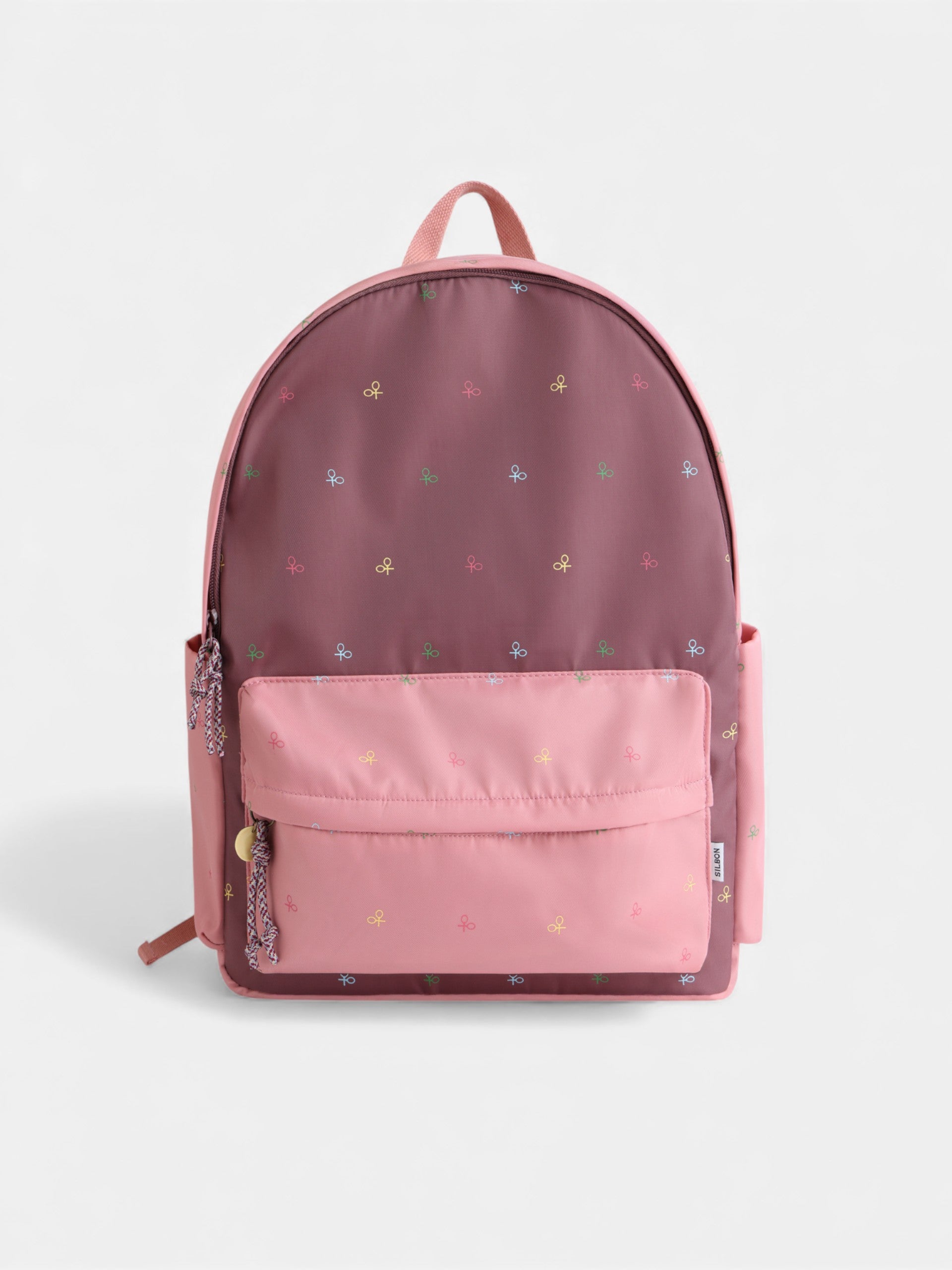 Girl's pink multi-racket backpack