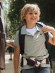 Polo enfant raquette vert clair