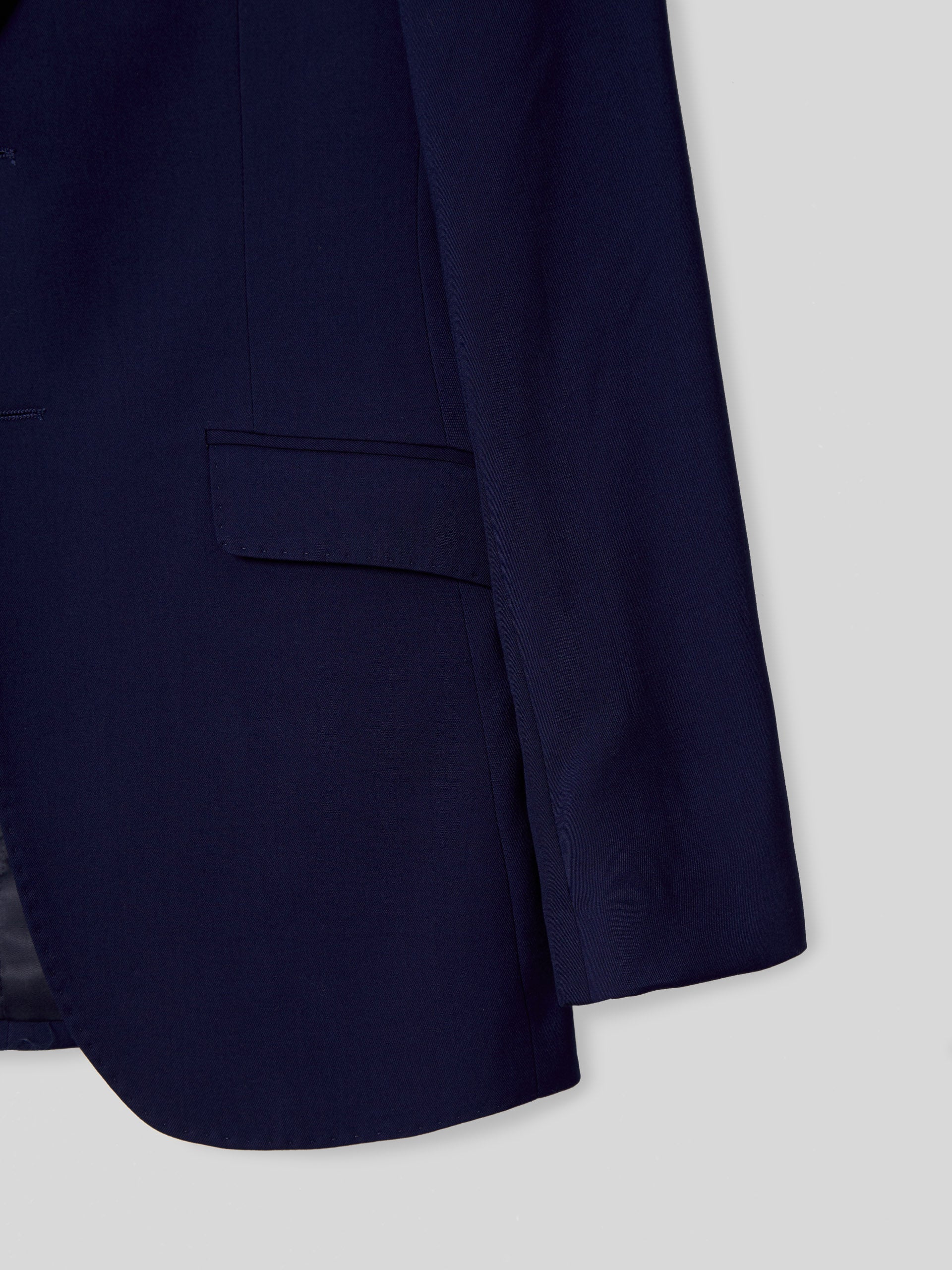 Blazer de fato essential azul médio