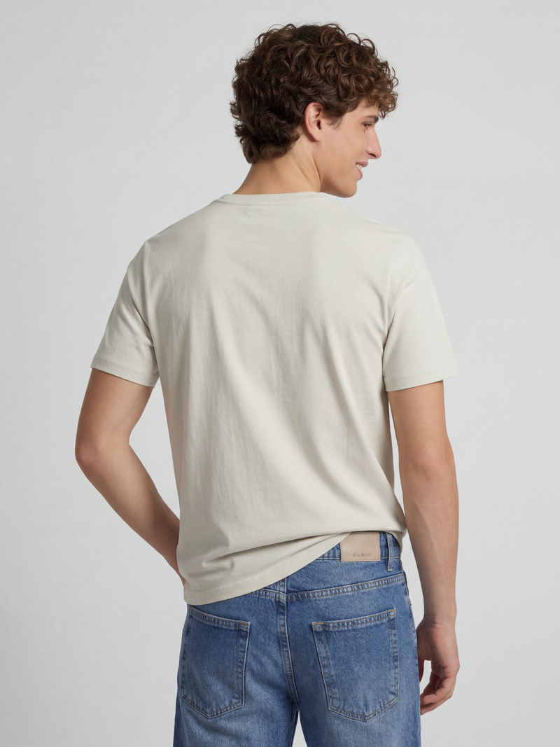 Camisola raquete meia verde claro