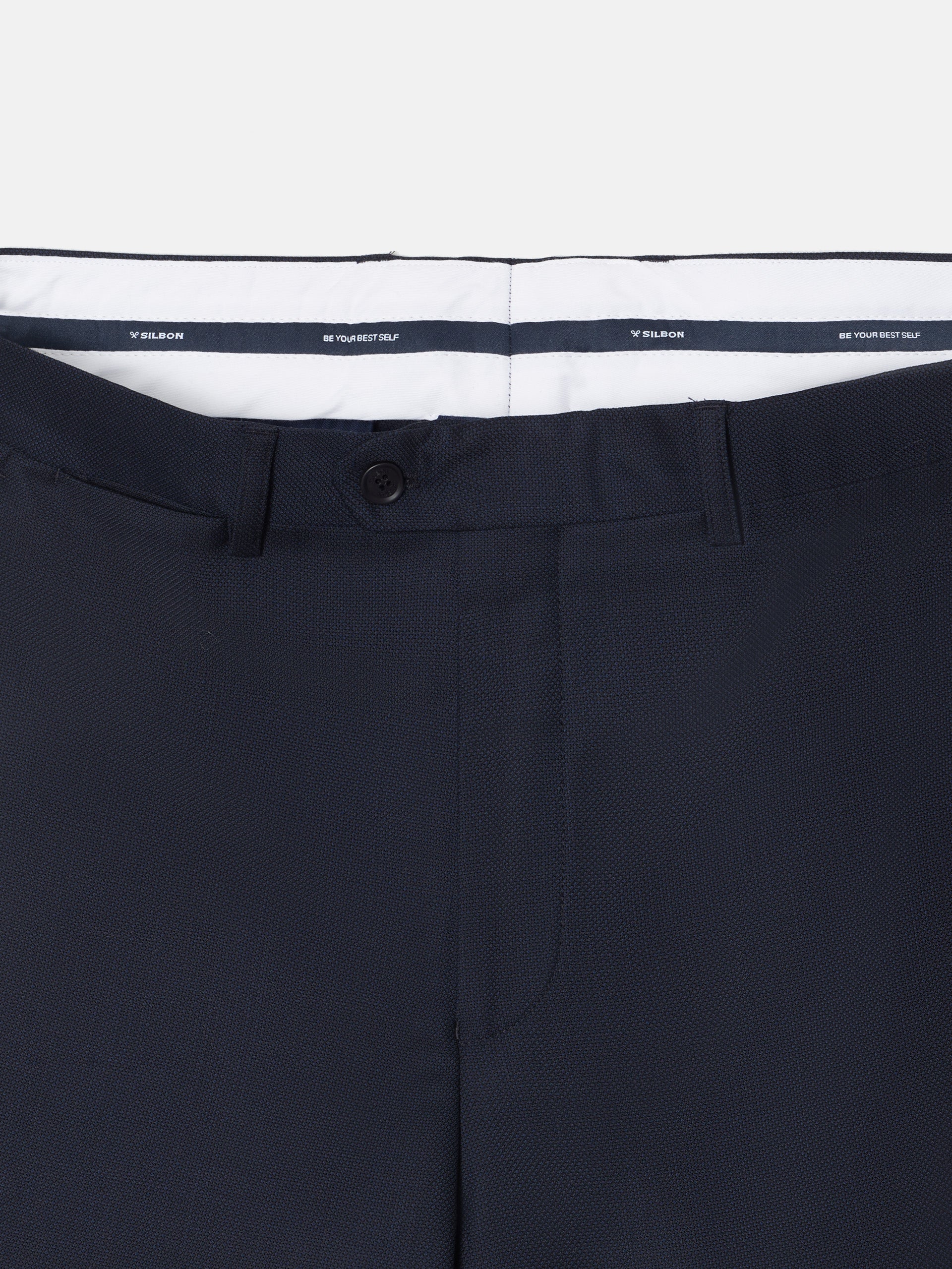 Pantalon suit ojo de perdiz navy