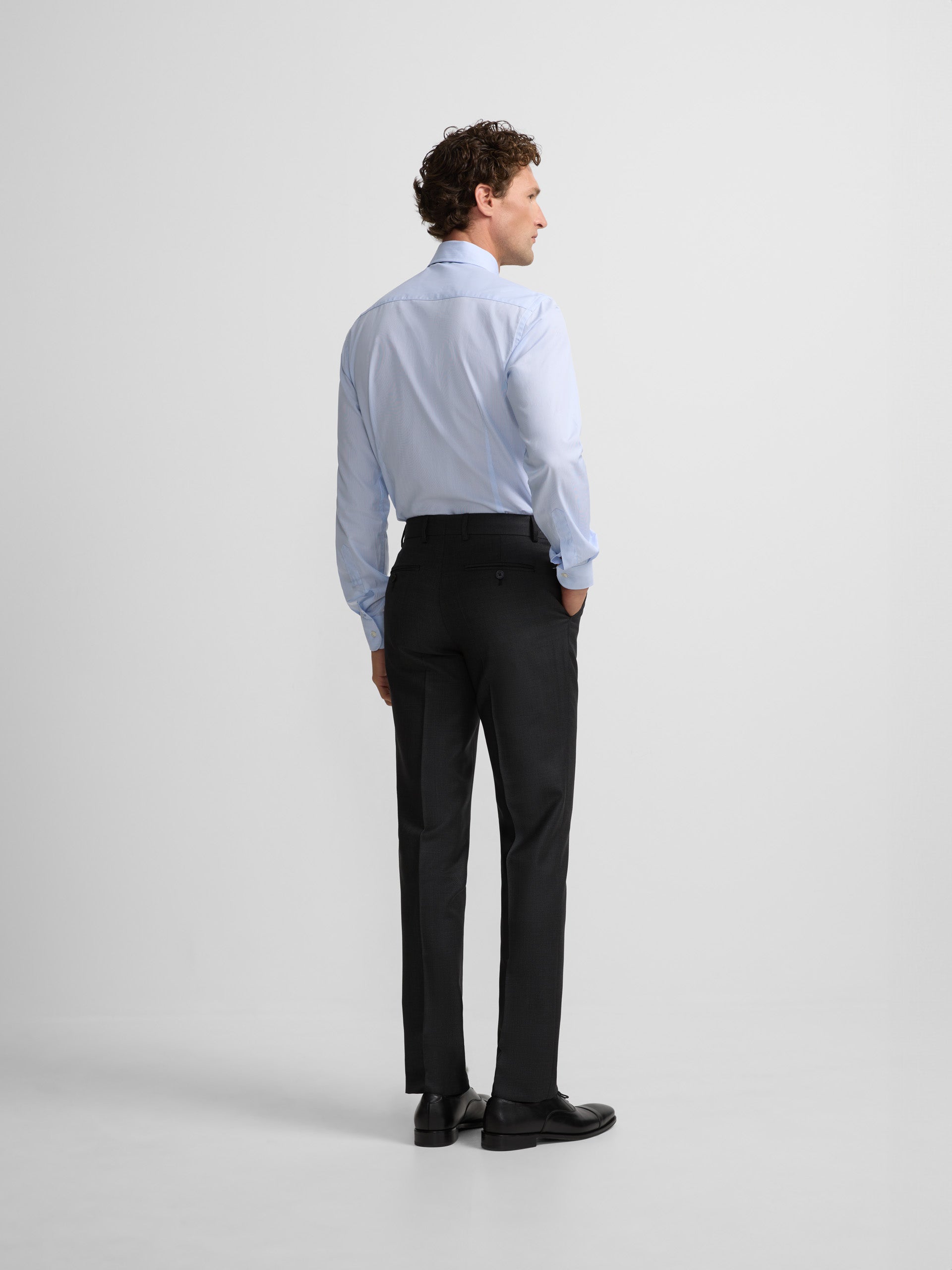 Pantalon suit ojo de perdiz gris