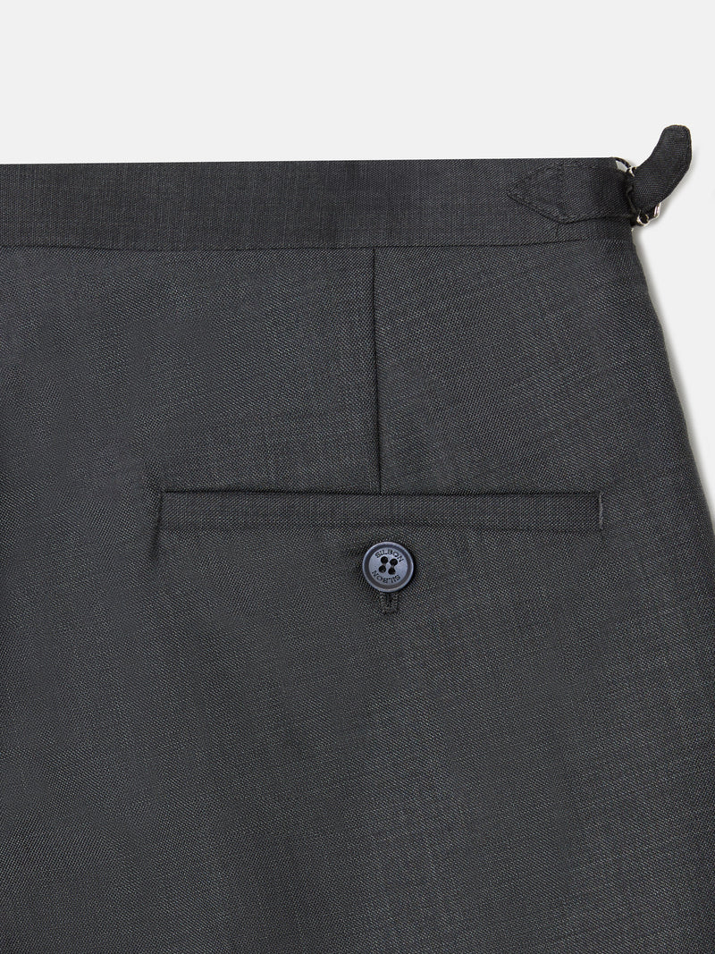 Grey stretch chaque trousers