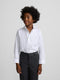 Camisa vestir kids puño simple blanca