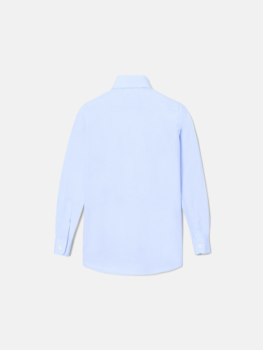 Camisa vestir kids puño simple celeste