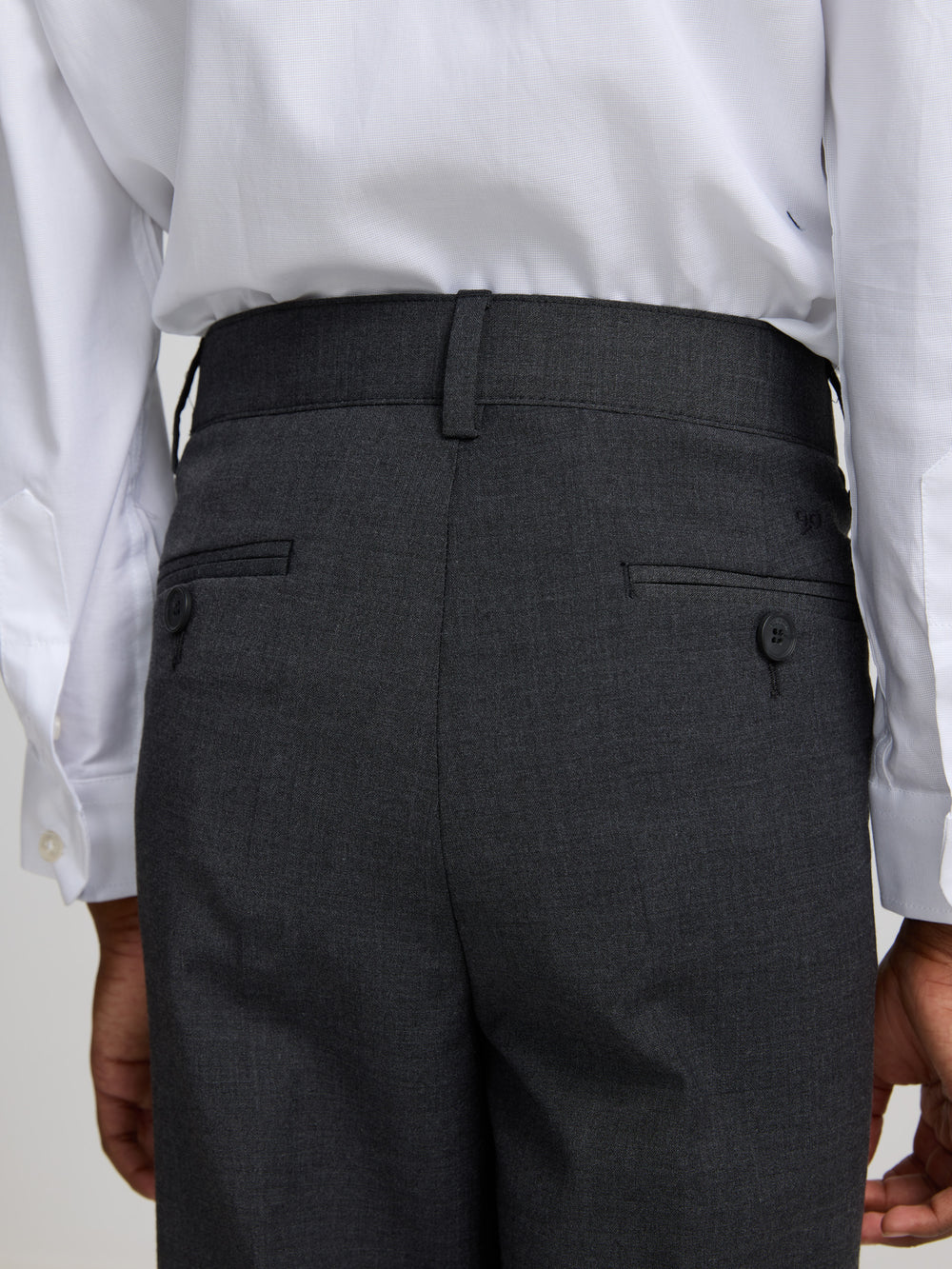 Classic grey dress pants for kids