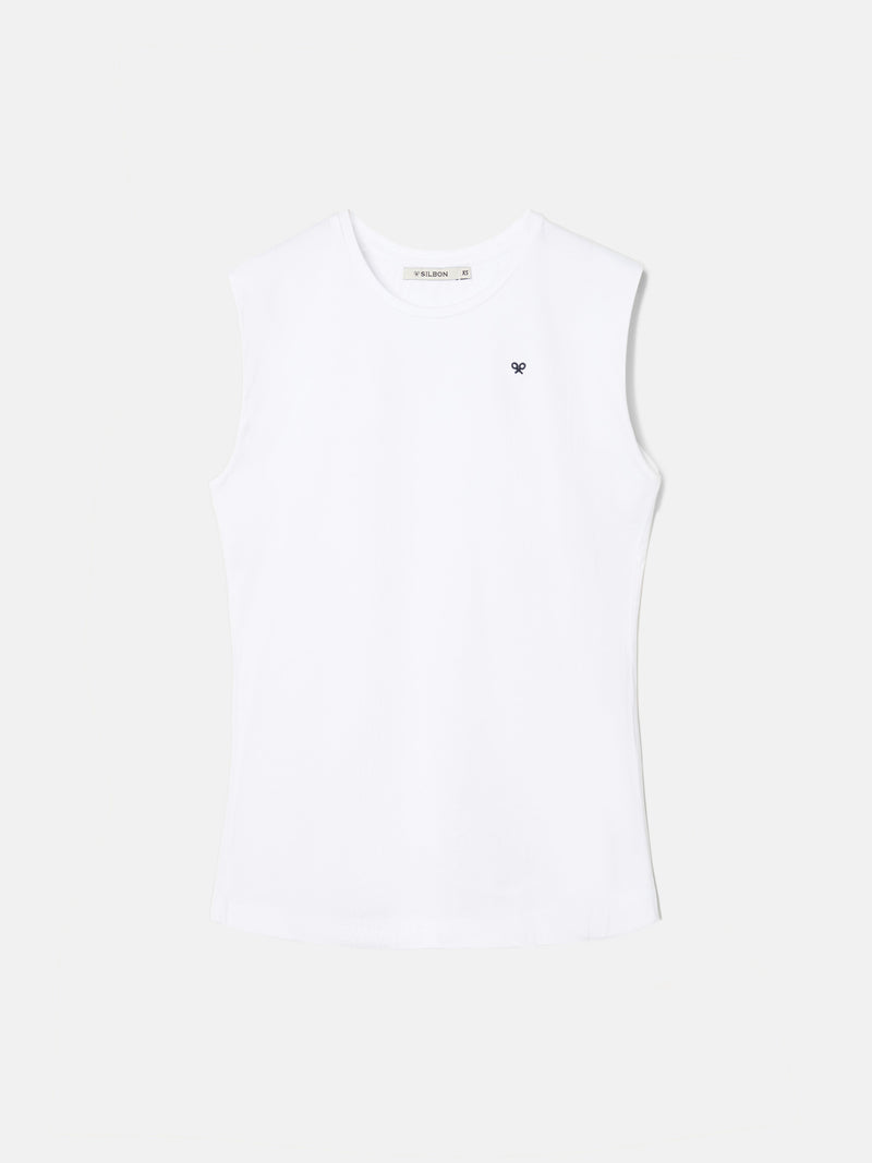 T-shirt femme sun blanche