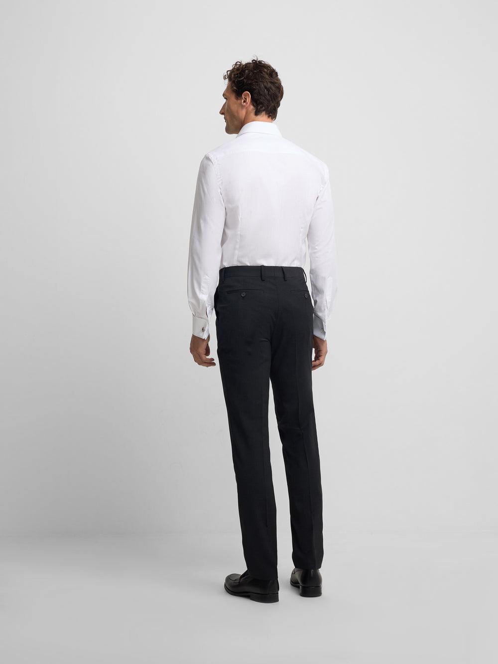 Pantalon de costume classique gris foncé