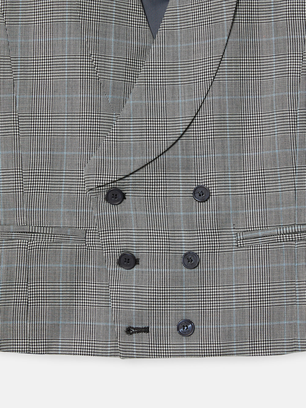 Chaleco chaque silbon principe de gales gris