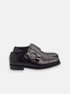 Zapato vestir monkstrap piel negro