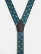 Tirante silbon verde raqueta blanca