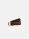 Kids leather belt with colored rackets