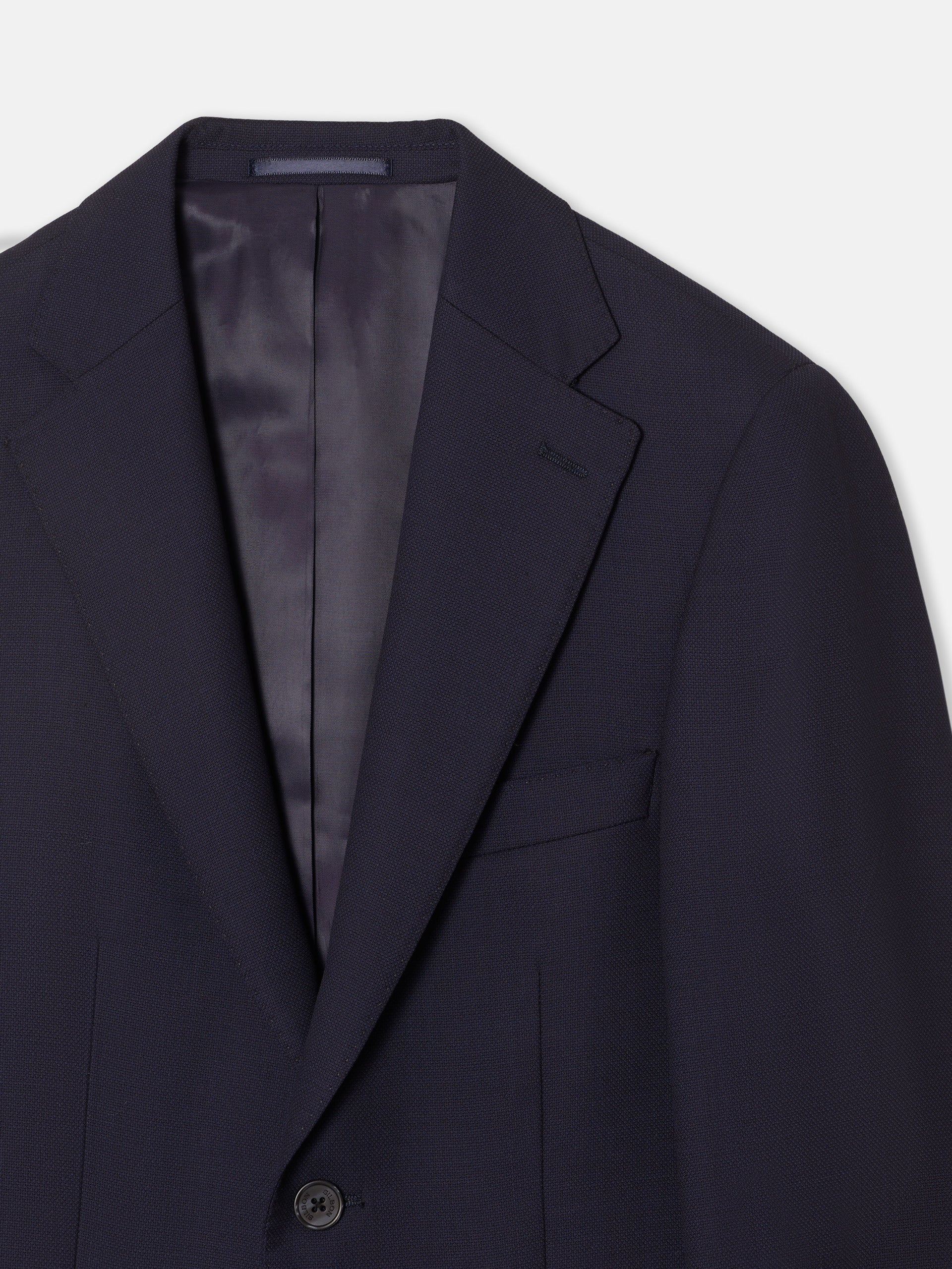 Veste de costume structurée bleu marine