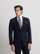 Veste de costume structurée bleu marine