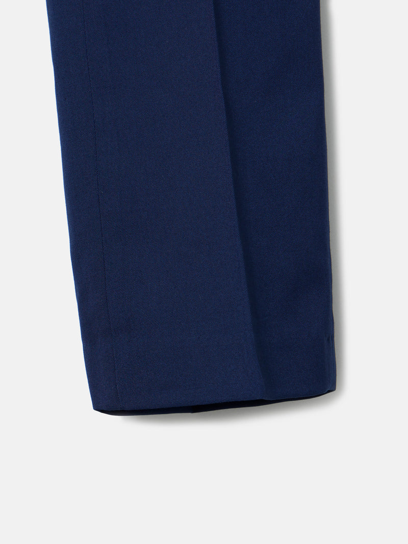 Essential medium blue suit trousers