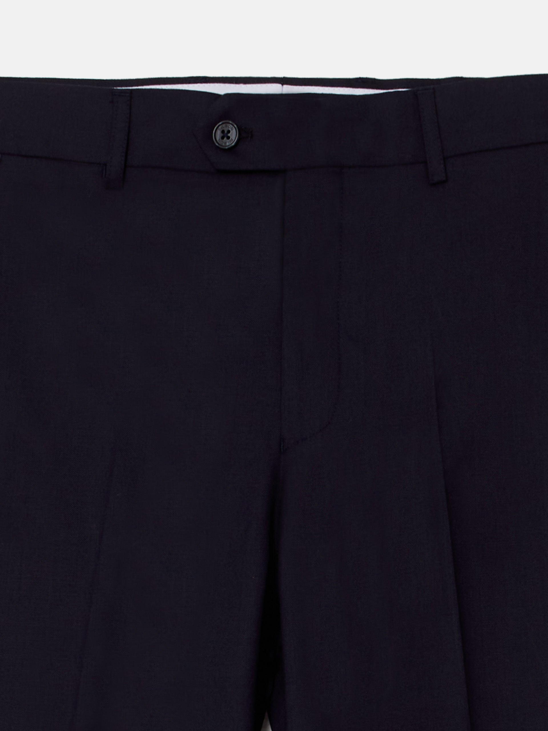 Pantalon traje natural stretch dark navy