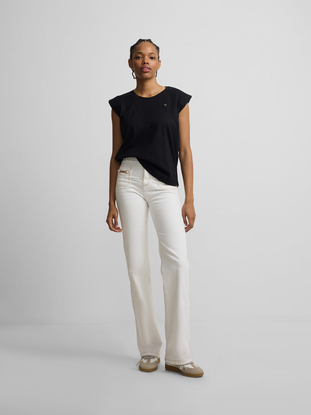 Camiseta woman sun negra