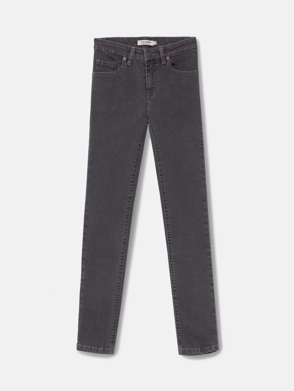 Pantalon woman slim fit gris
