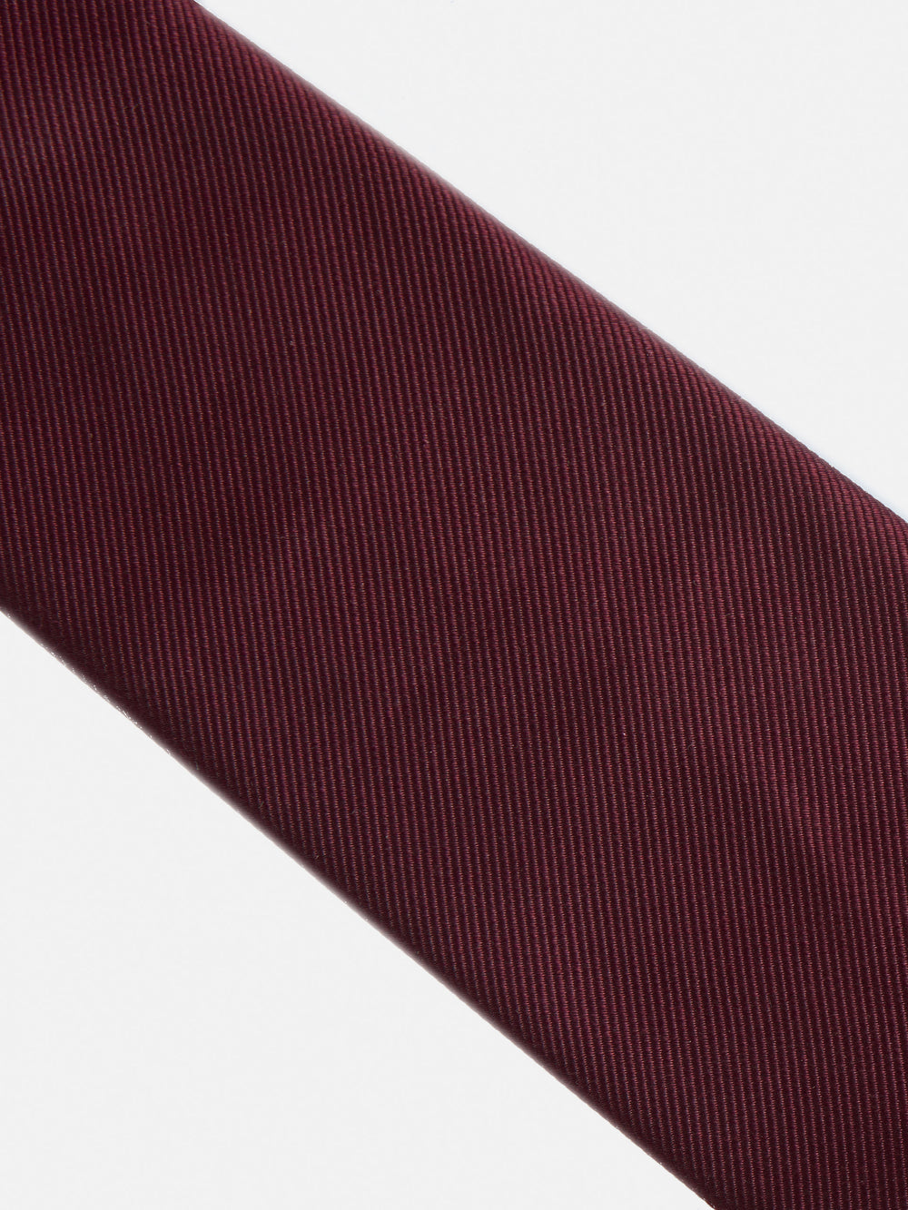 Plain burgundy Silbon tie