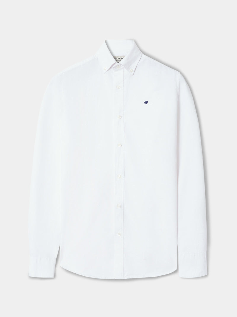 Chemise sport oxford blanche