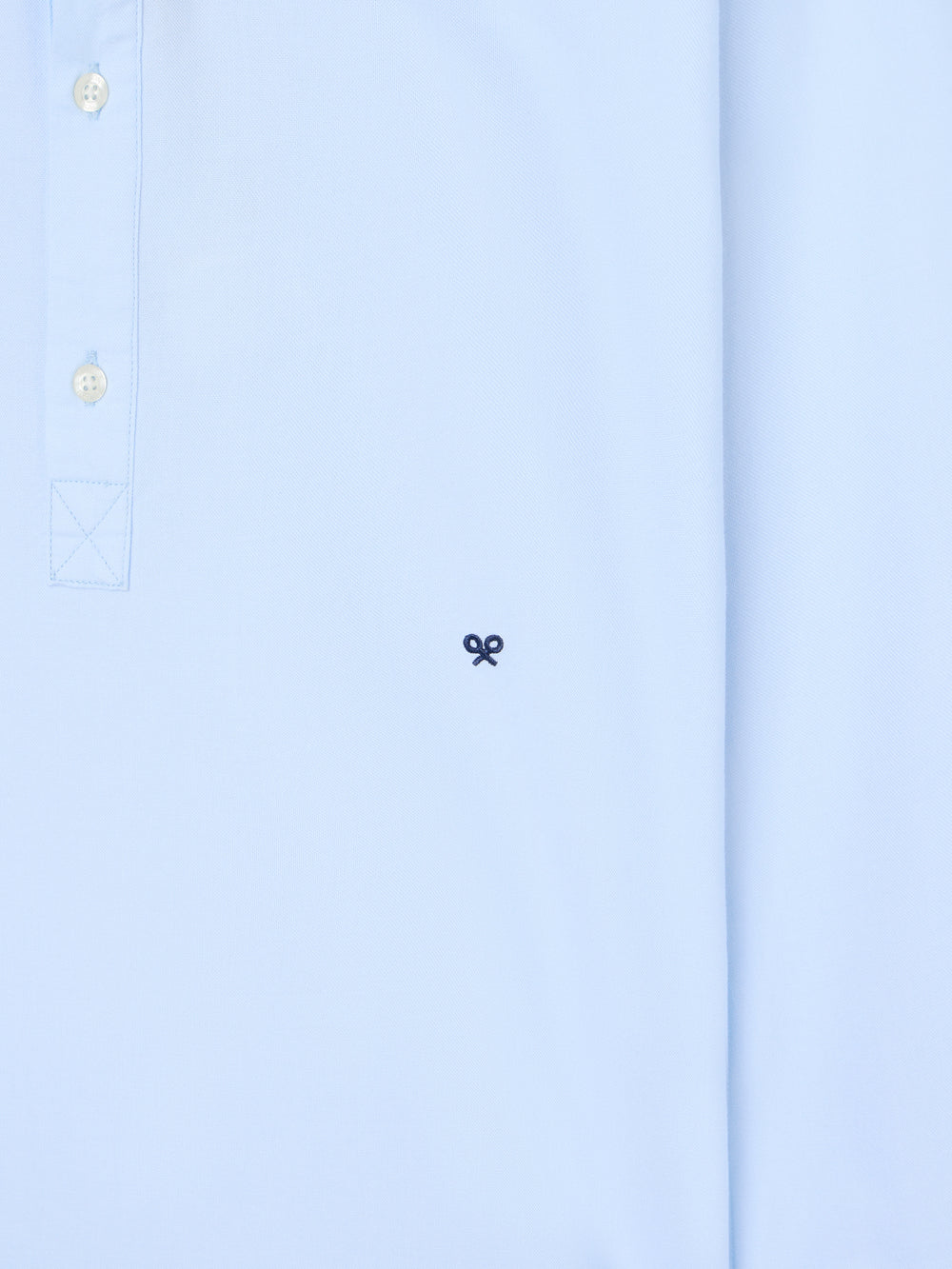 Light blue oxford sport polo