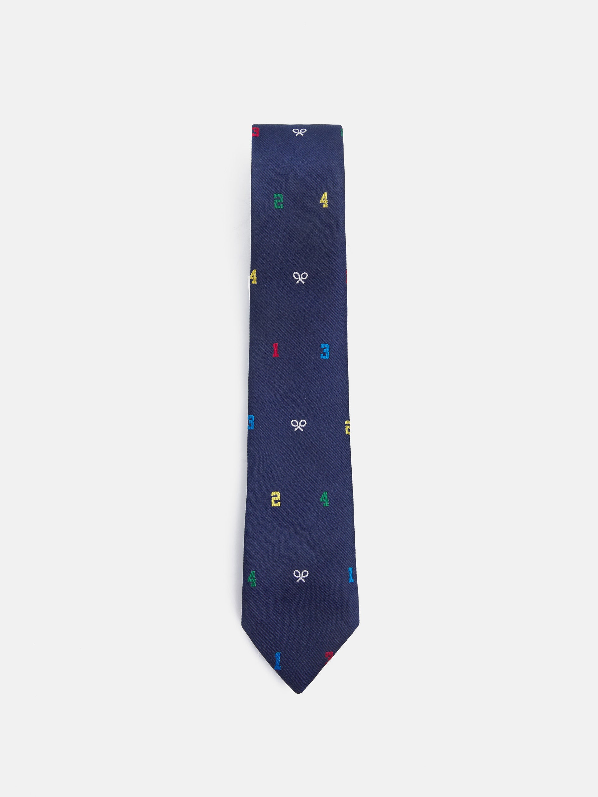 Corbata kids raquetas y numeros