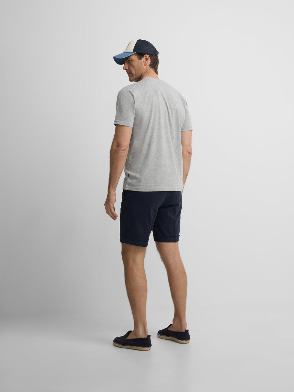 Silbon mini logo grey t-shirt