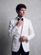 Veste de smoking blanche Silbon