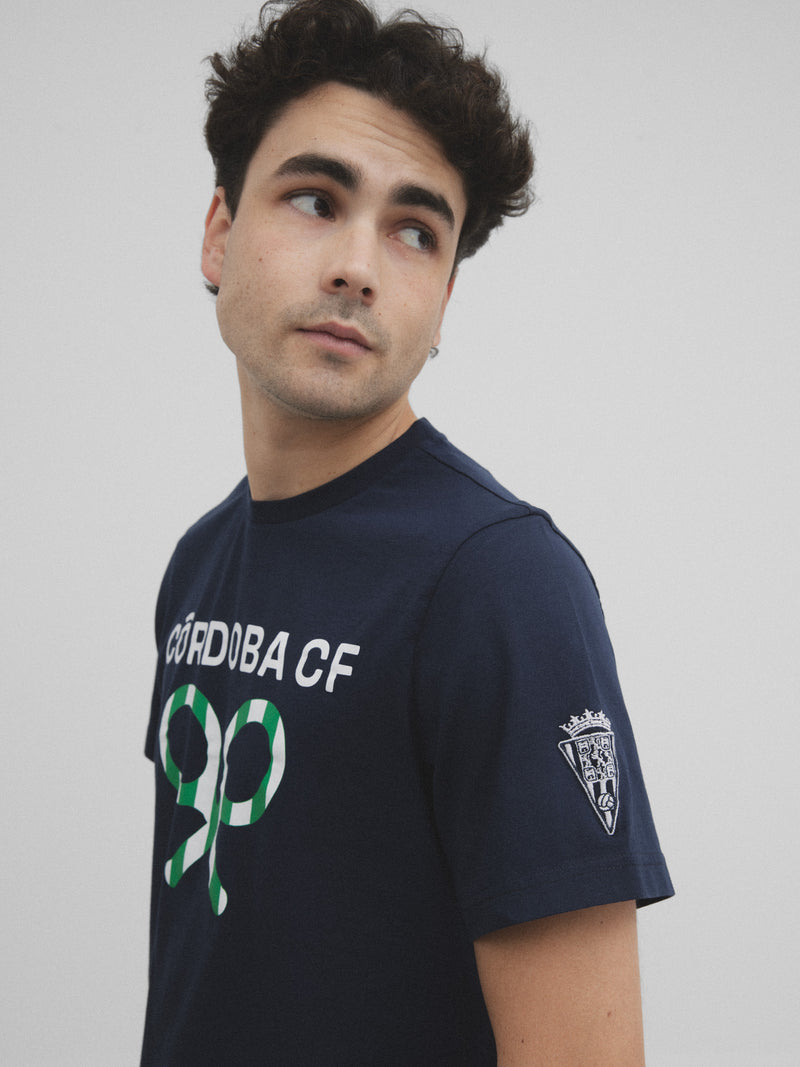 T-shirt Cordoue CF bleu marine