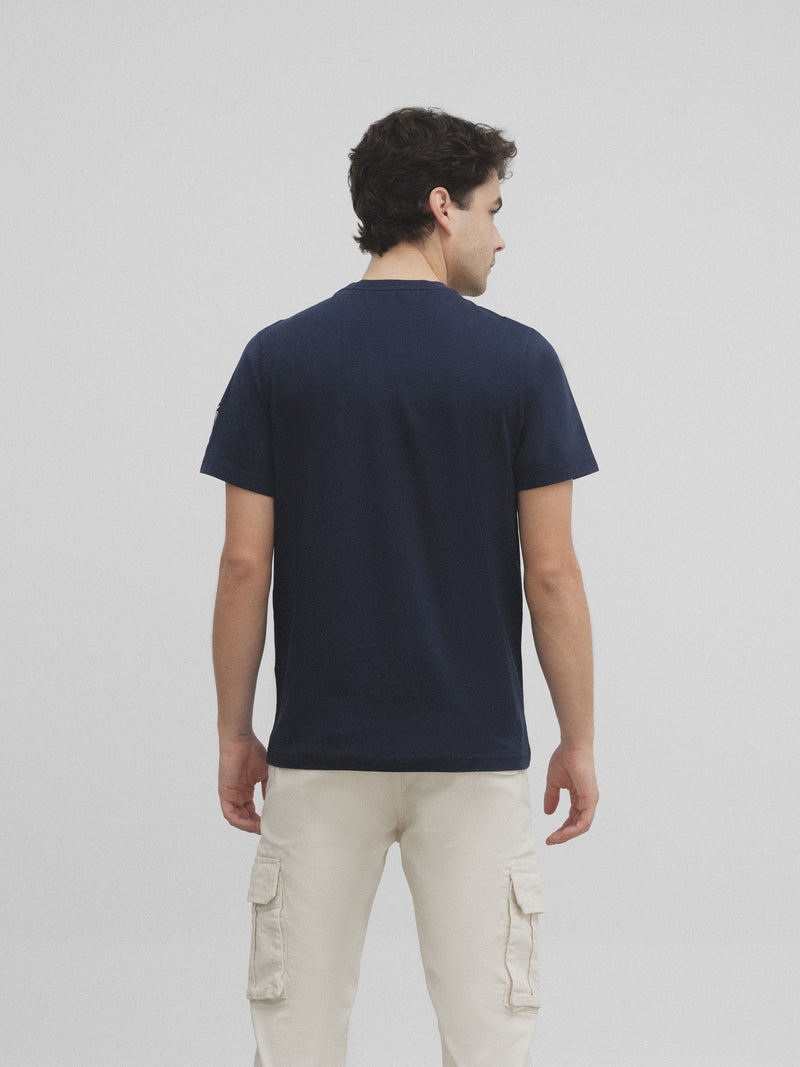 T-shirt Cordoue CF bleu marine