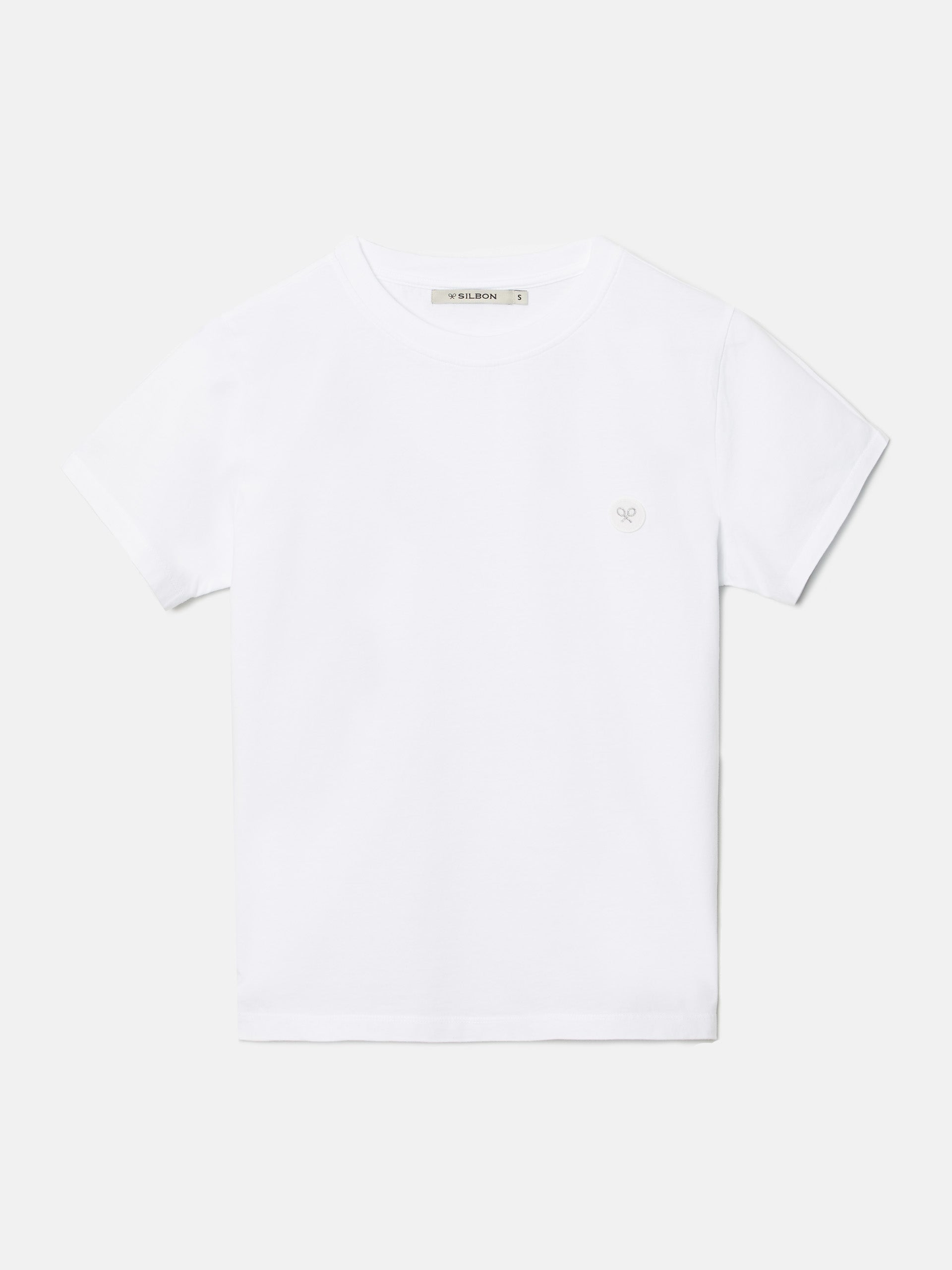 Camiseta mulher sunny raquete branca