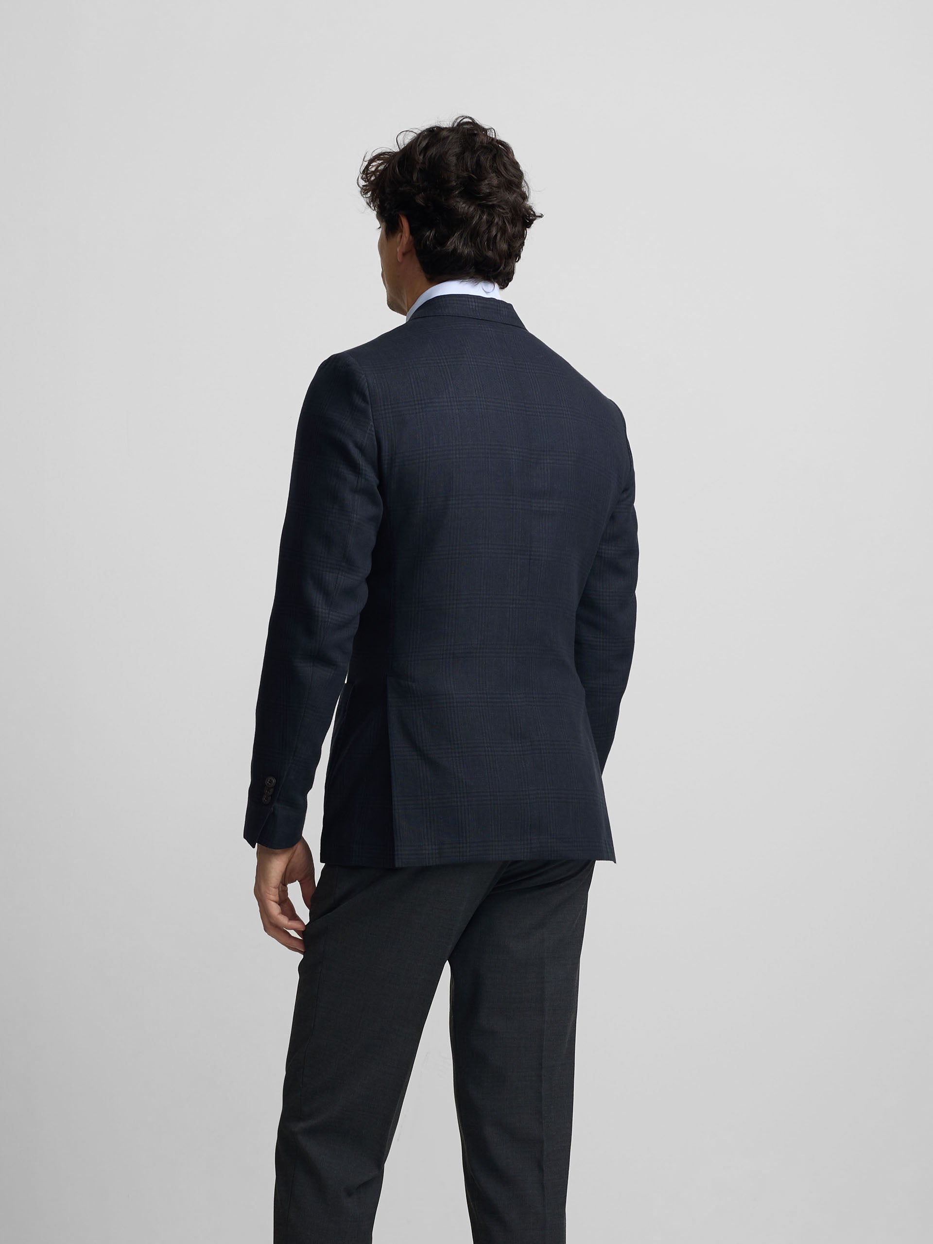 Veste prince de Galles bleu marine