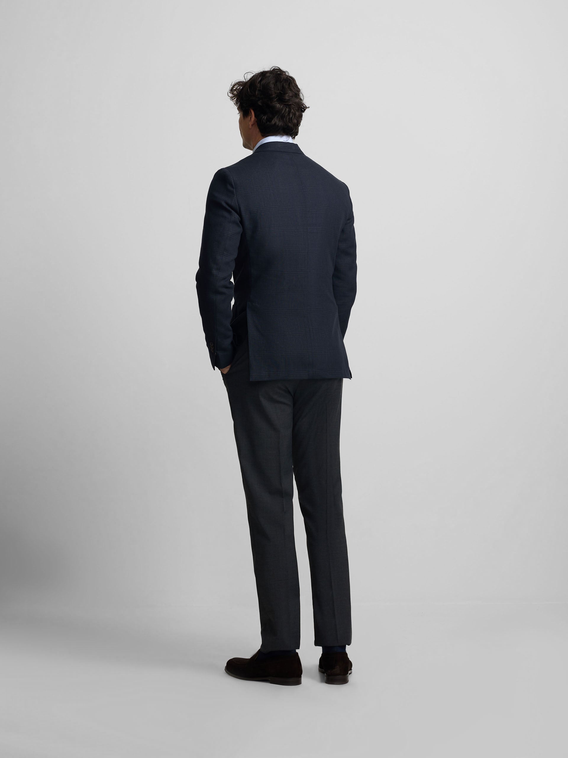Veste prince de Galles bleu marine