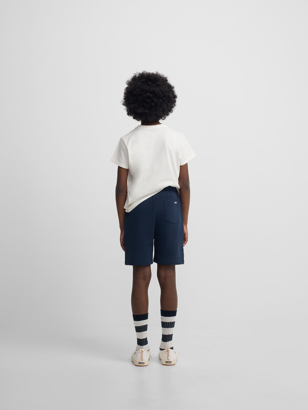 Bermuda deportiva kids azul marino