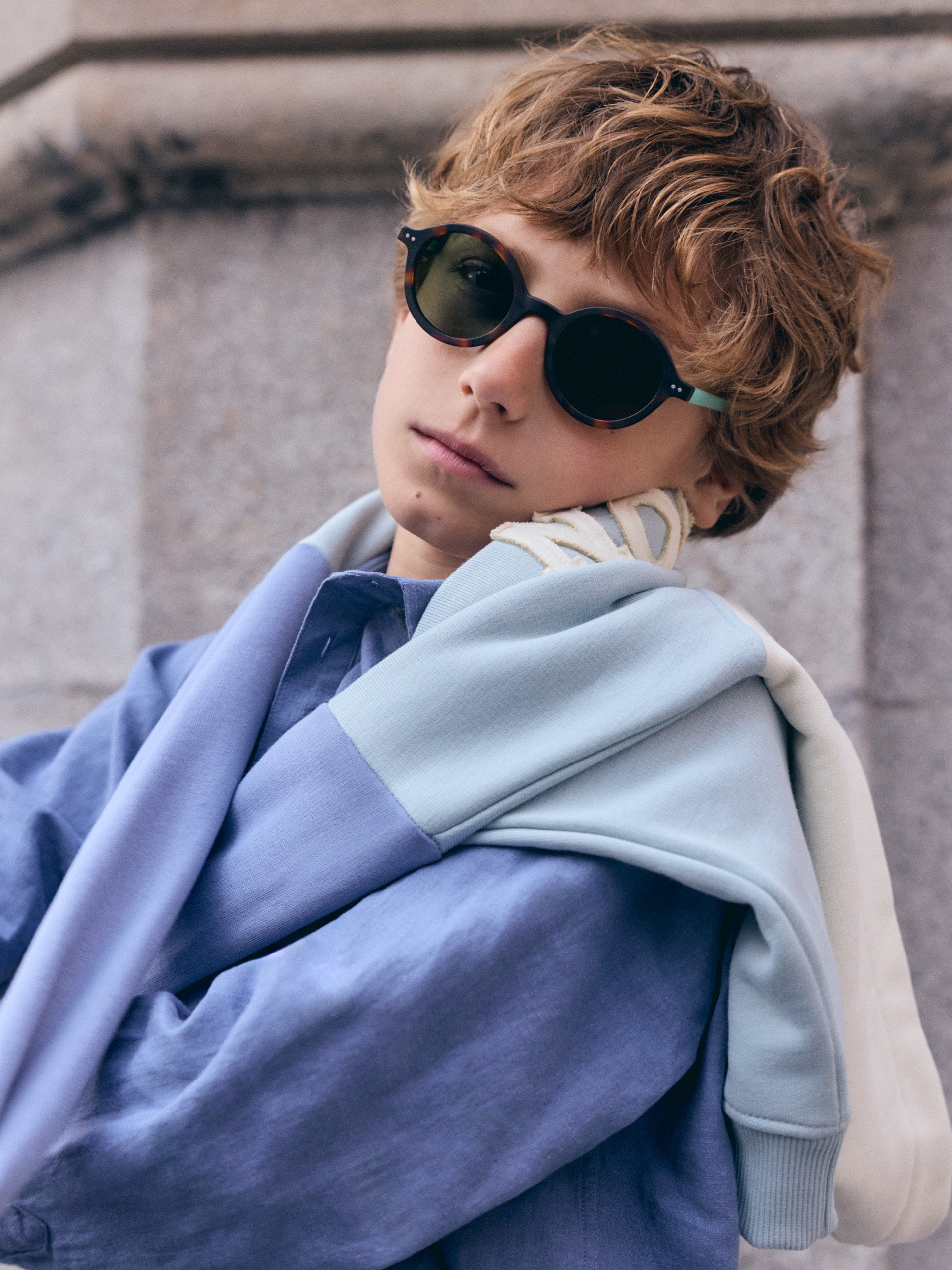 Gafa de sol MOxSILBON kids Deriva carey verde