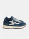 Baskets RACKETS09 bleu