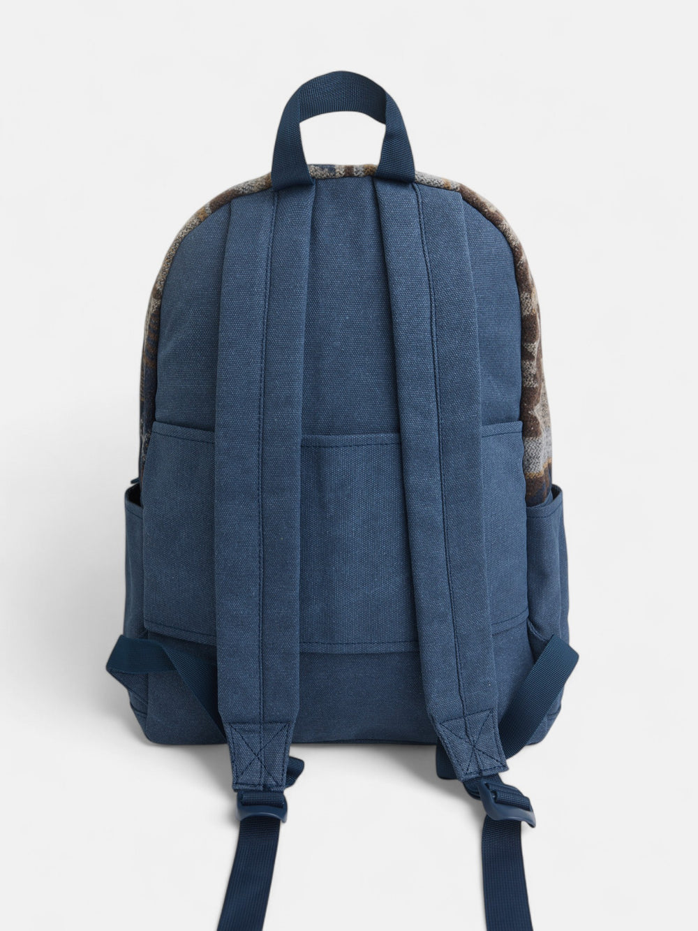 Mochila sport tejido etnico azul marino