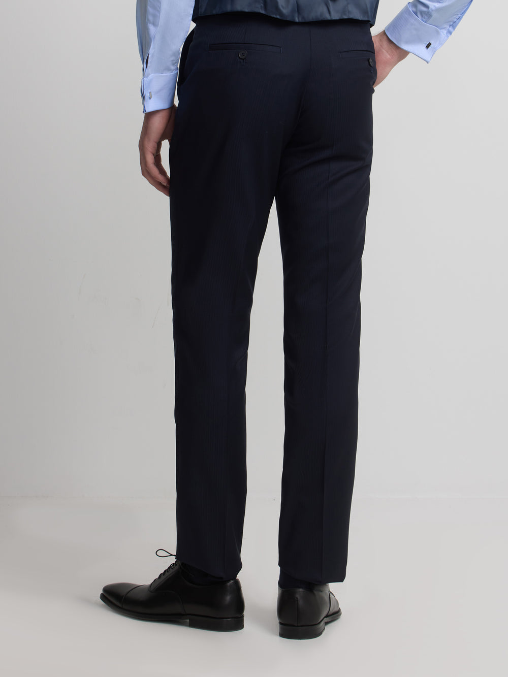 Pantalon chaque espiga azul marino