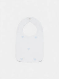 Babero baby miniraqueta azul celeste