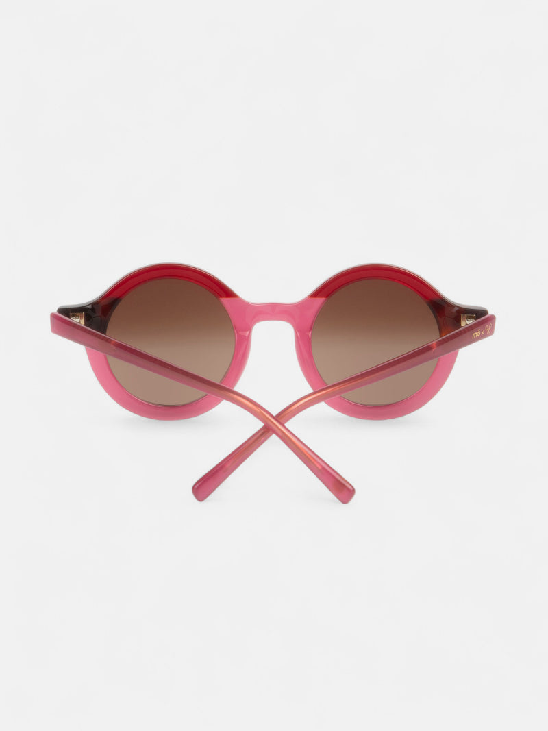 Lunettes de soleil MOXSILBON fille Ace rose et grenat
