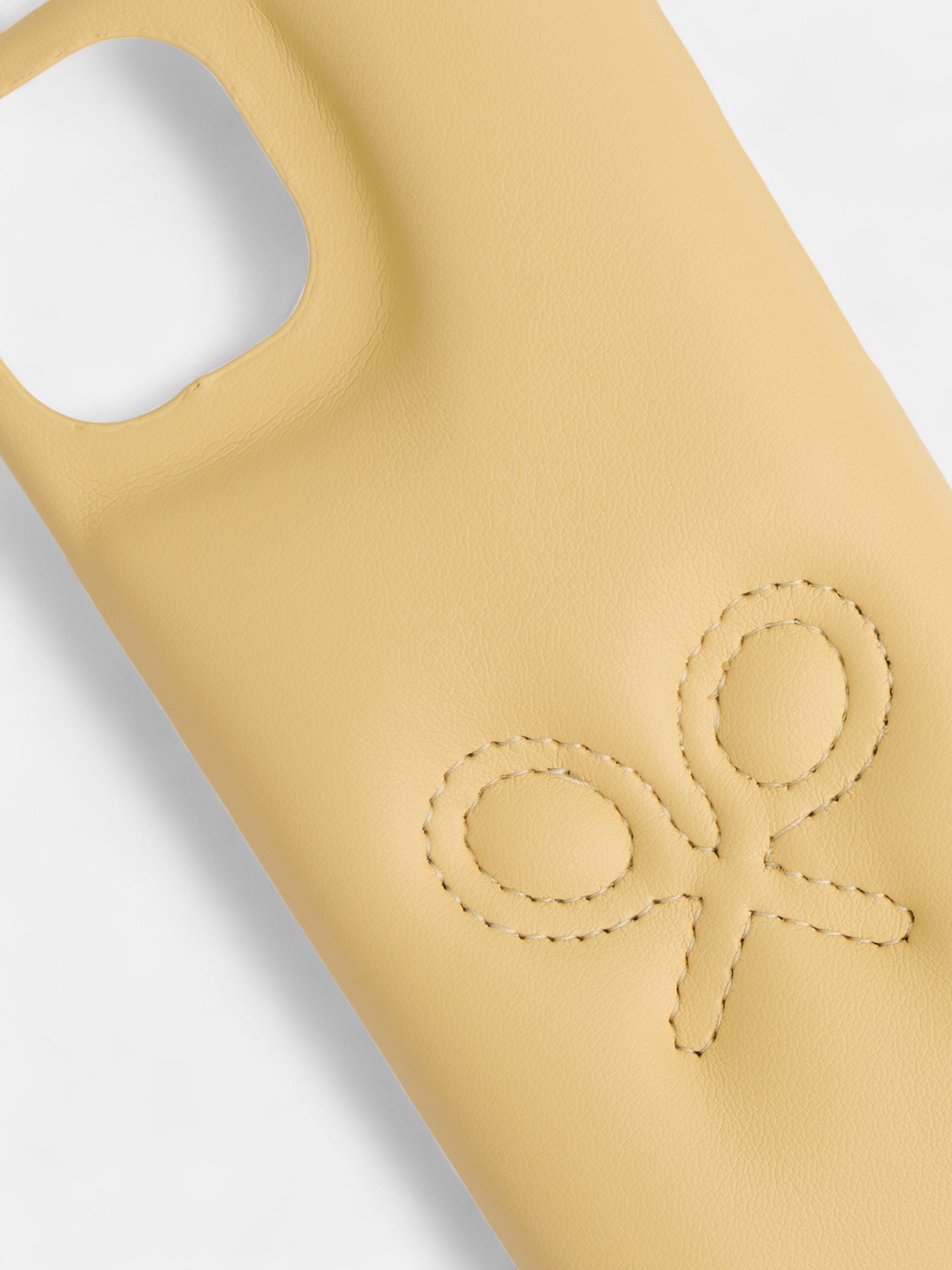 Yellow racket iPhone mobile case