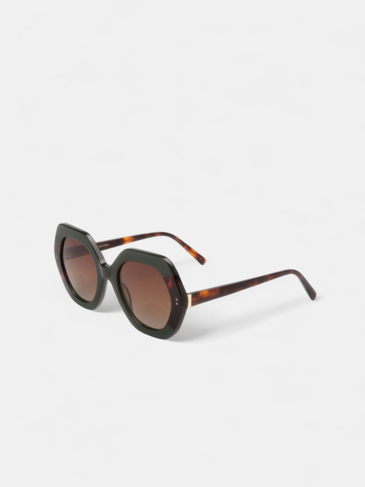 MOXSILBON Vera Green Sunglasses